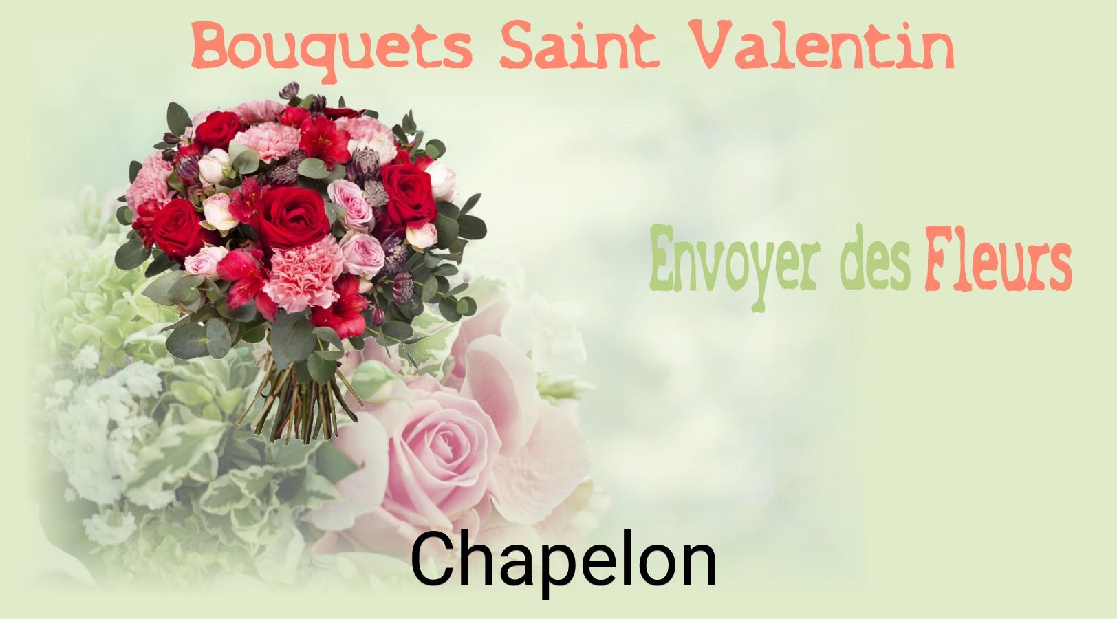 Roses de Saint-Valentin livrées à Chapelon